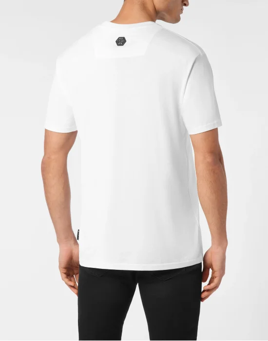 T-shirt Round Neck SS Coursive Border