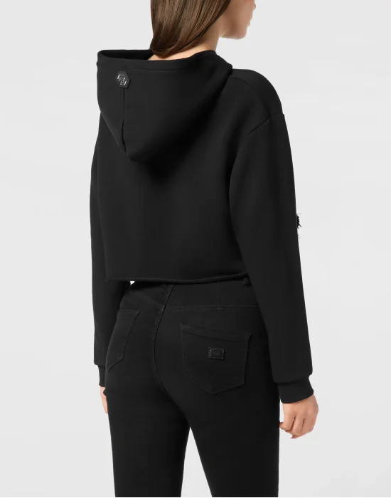 Hoodie sweatshirt Strass