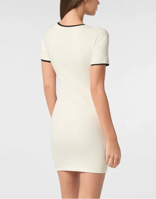 Short Dress Mini Sleeves