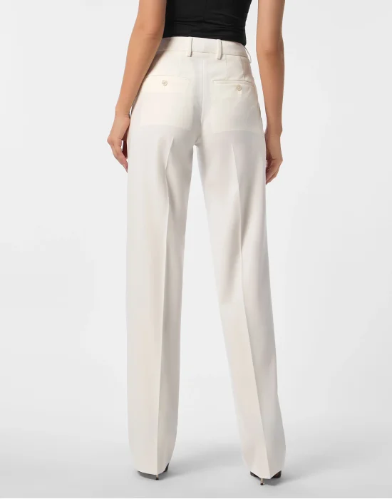 Straight Office Trousers