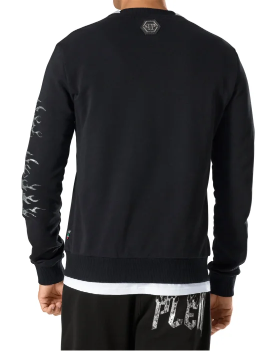 Sweatshirt LS "Handmade skull"