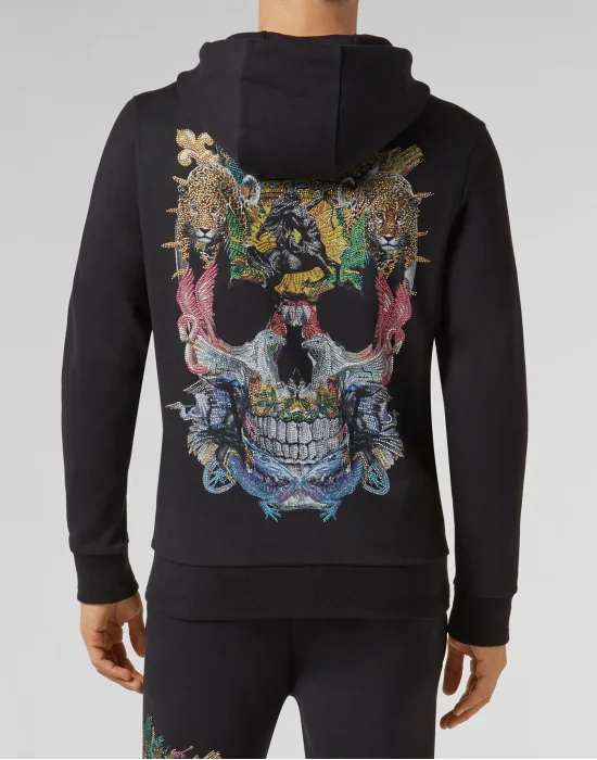 Hoodie Sweatjacket Aloha Plein