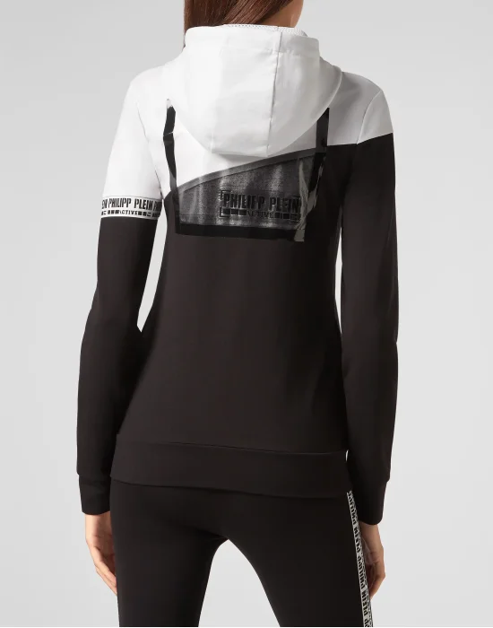 Hoodie Sweatjacket  Stripes