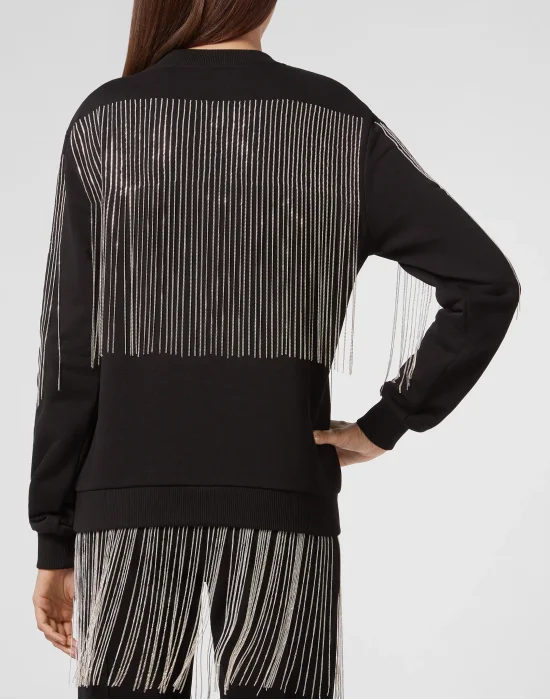 Sweatshirt LS Fringe