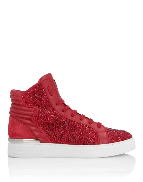 Hi-Top Sneakers Crystal