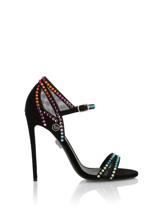 Sandals High Heels Crystal