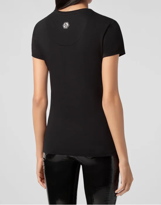 T-shirt Round Neck SS Crystal Plein