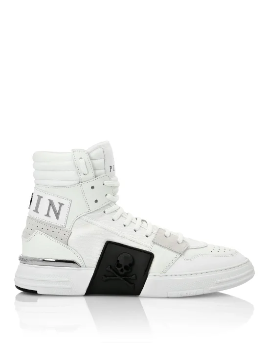 HI-TOP SNEAKERS PHANTOM KICK$ SKULL