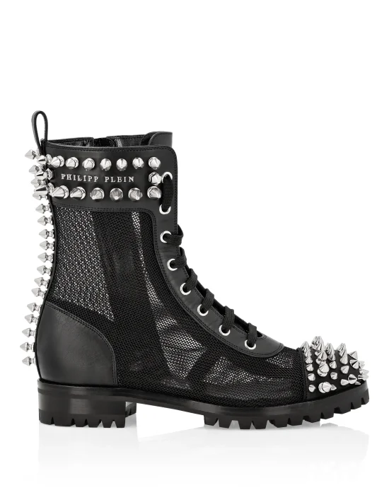 Boots Low Flat Studs