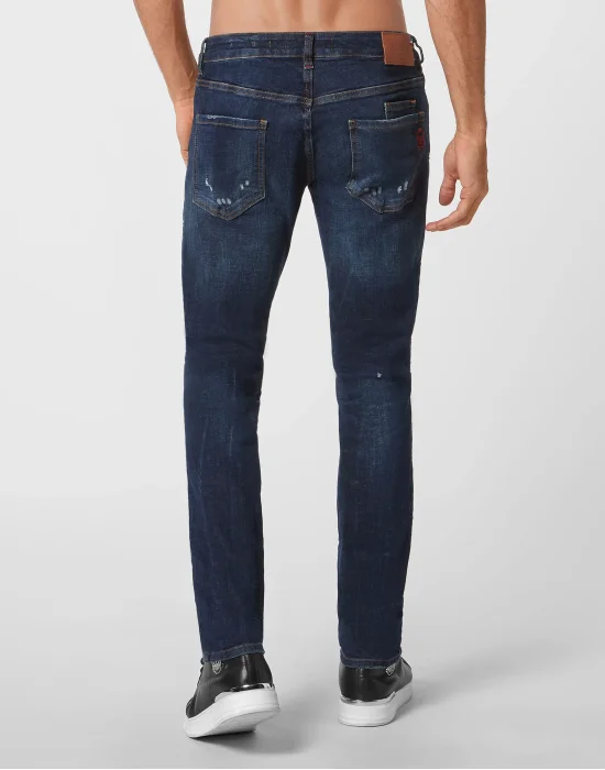 Denim Trousers Super Straight Cut