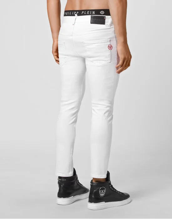 Denim Trousers Straight Cut