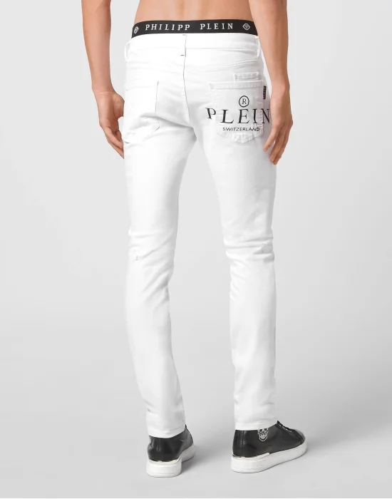 Denim Trousers Skinny  Iconic Plein