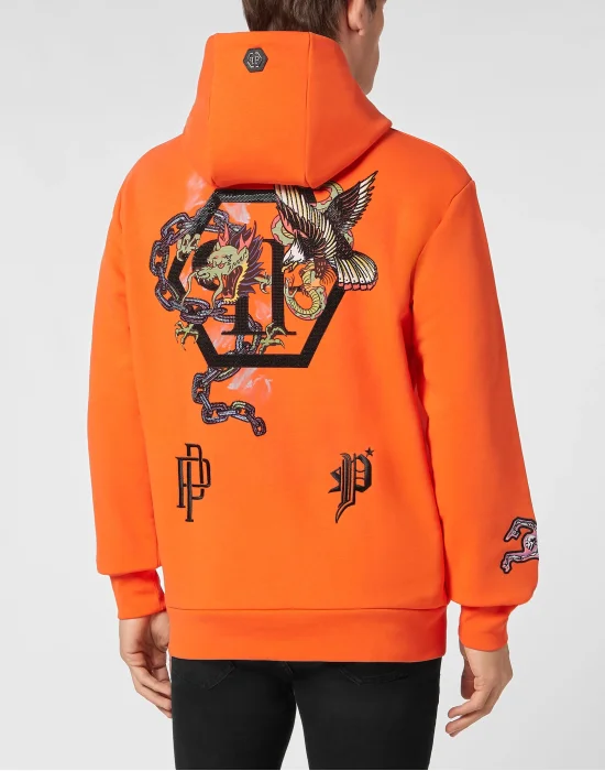 Hoodie sweatshirt Stones  Gothic Plein