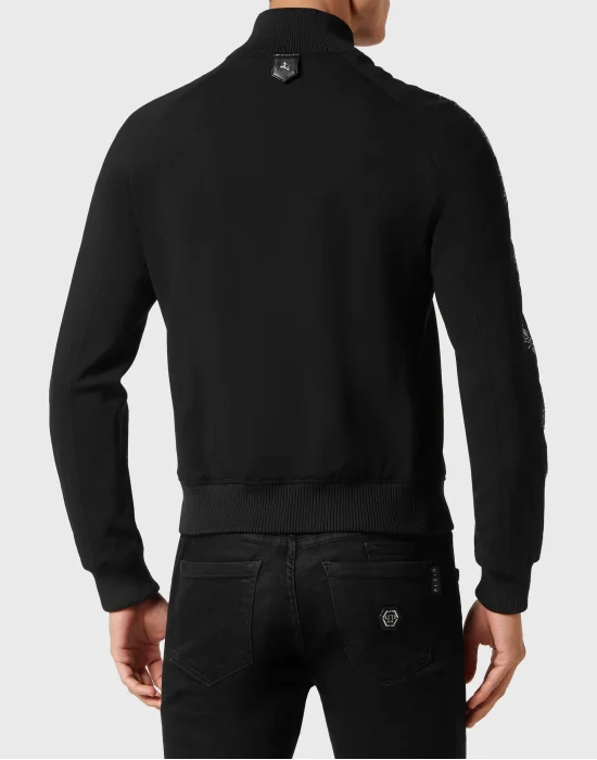 Jogging Jacket Skull strass