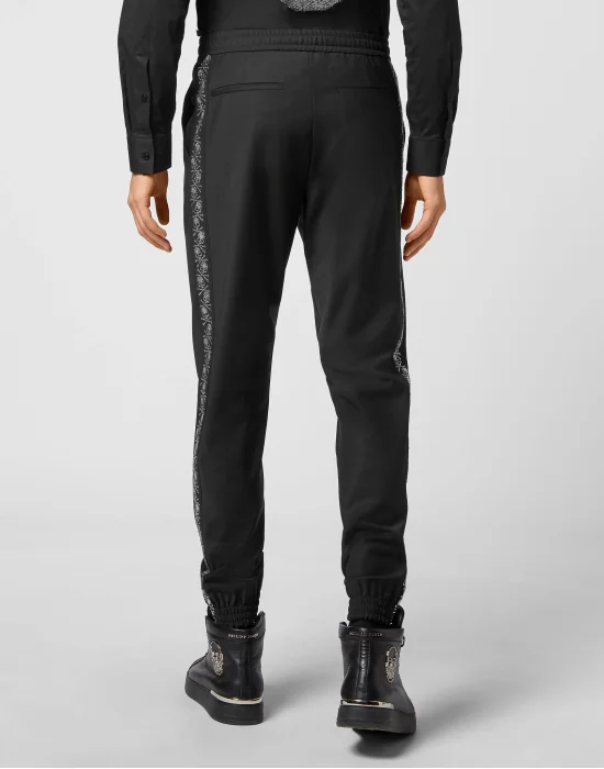 Jogging Trousers Skull strass