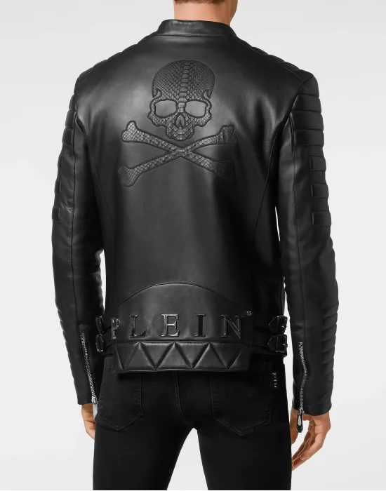 Python Biker Jacket Luxury