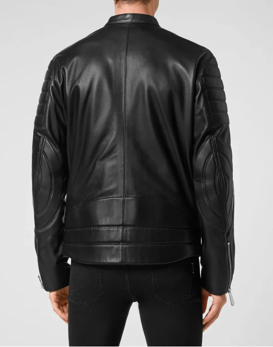 Leather Moto Jacket Dobermann