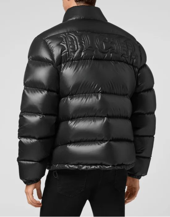 Nylon Oversize Jacket Skull