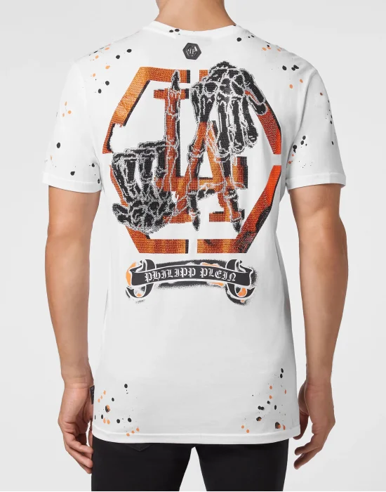 T-shirt Round Neck SS Stones LA fingers
