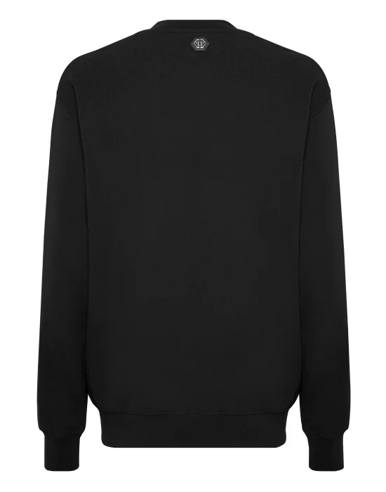 Sweatshirt LS Skull and Plein