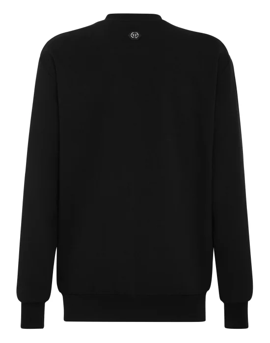 Sweatshirt LS Skull and Plein