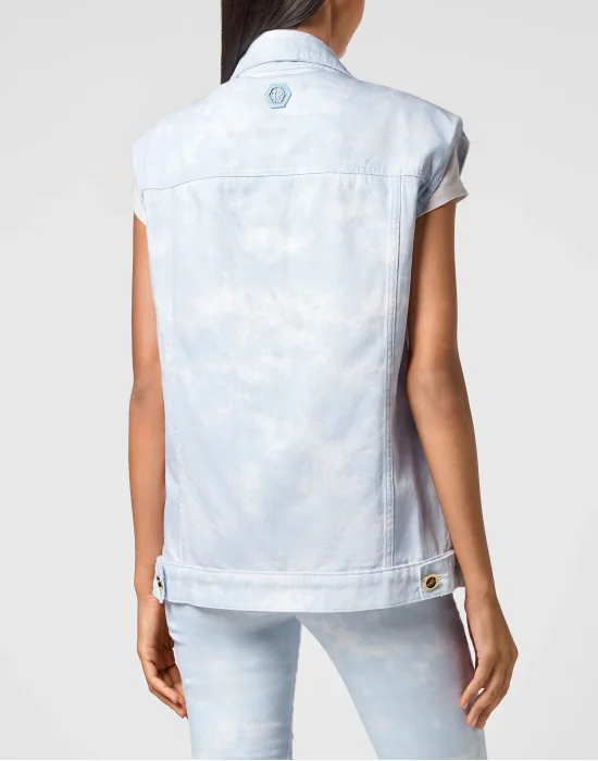 Denim Vest Oversize