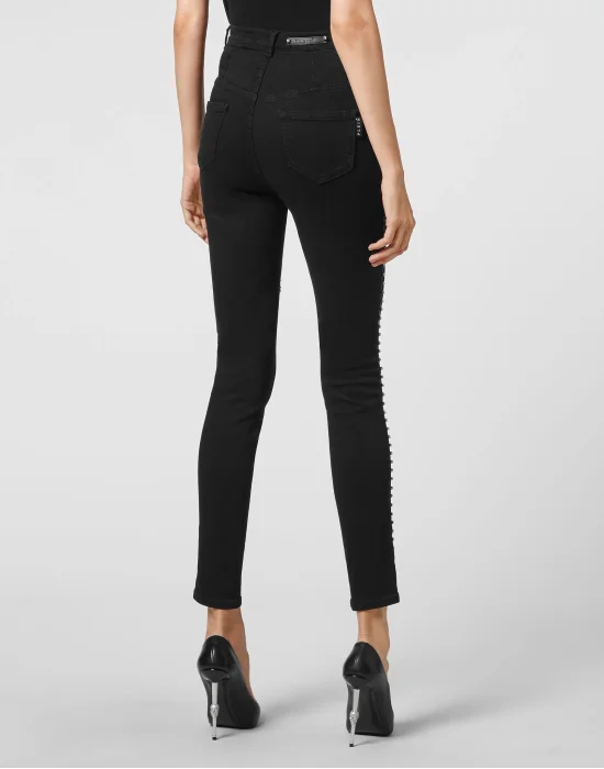 Super High Waist Jegging Stones