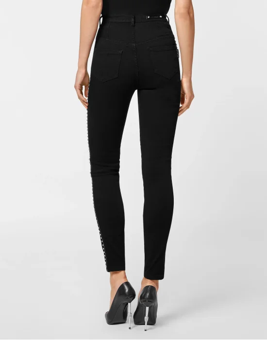 Denim Super High Waist Jegging Stones