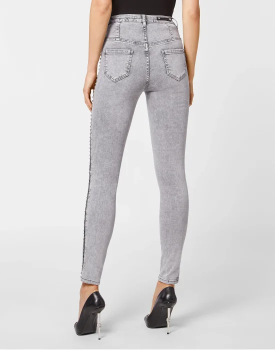 Denim Super High Waist Jegging Stones