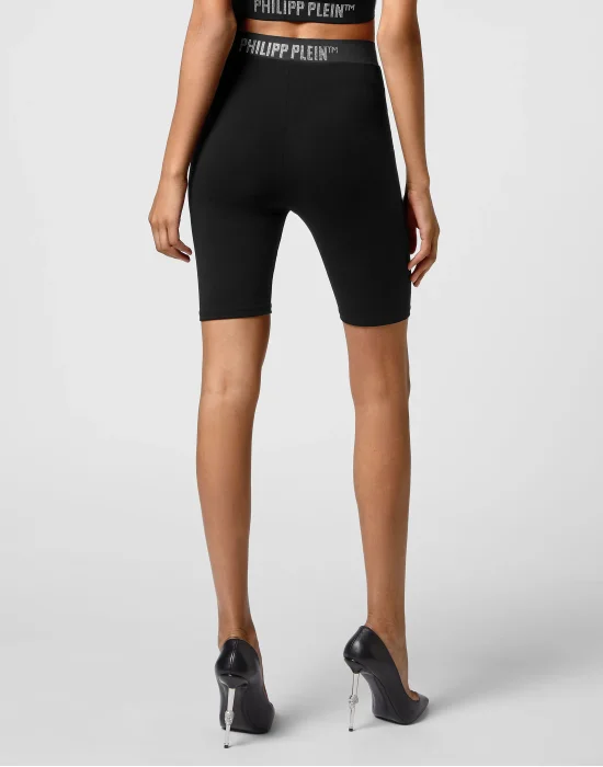 Super High Waist Shorts Stones Philipp Plein TM