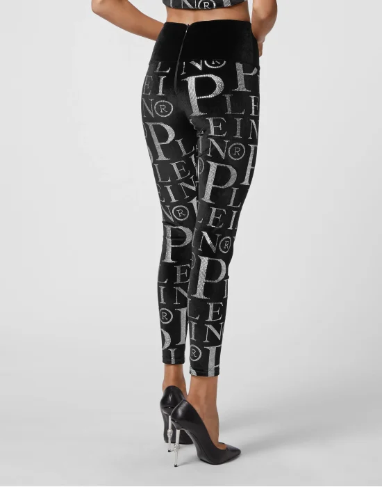 Velvet Leggings Stones All over PP