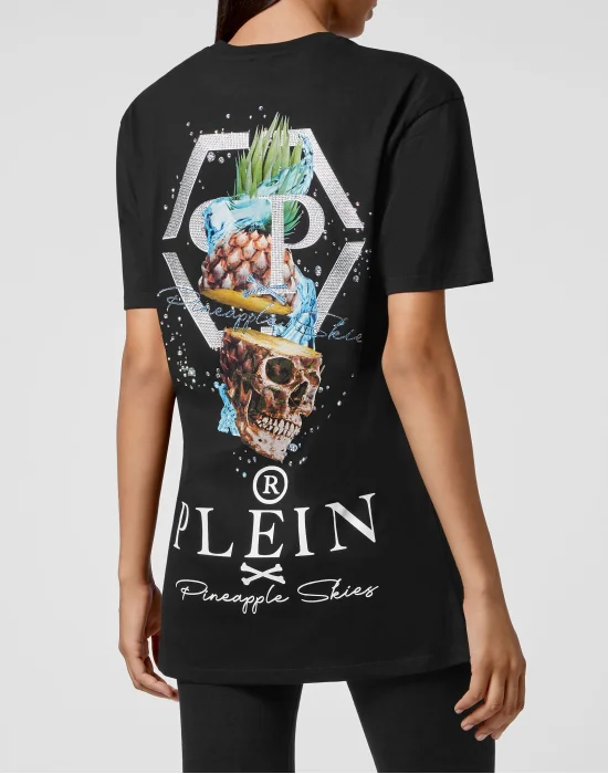 T-shirt Round Neck SS Pineapple Skies