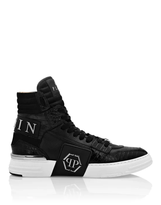 HI-TOP SNEAKERS PHANTOM KICK$ Crocco Platinum HEXAGON