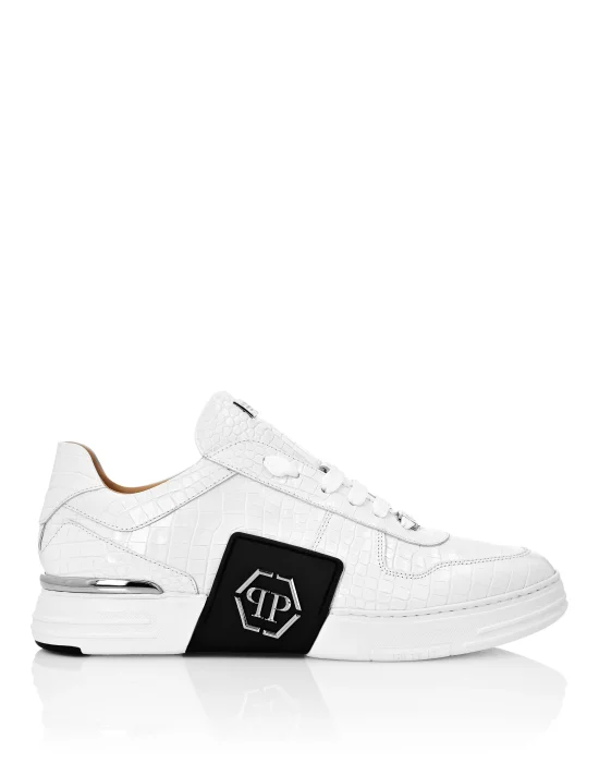 LO-TOP SNEAKERS PHANTOM KICK$ Crocco PRINT Platinum HEXAGON