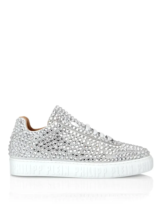 Leather Lo-Top Sneakers Full Stones  King Power