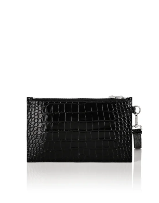Croco Embossed  Minaudiere
