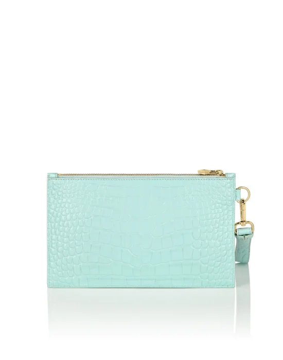 Croco Embossed  Minaudiere