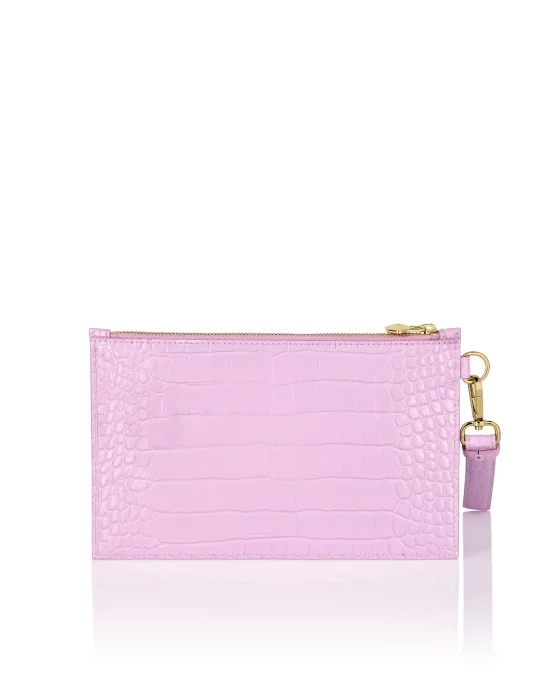 Croco Embossed  Minaudiere