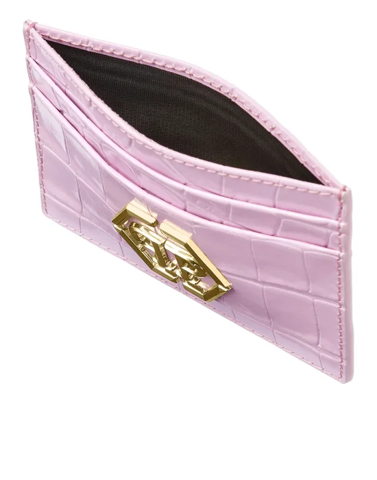 Croco Embossed Credit Cards Holder