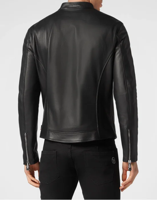 Leather Moto Jacket
