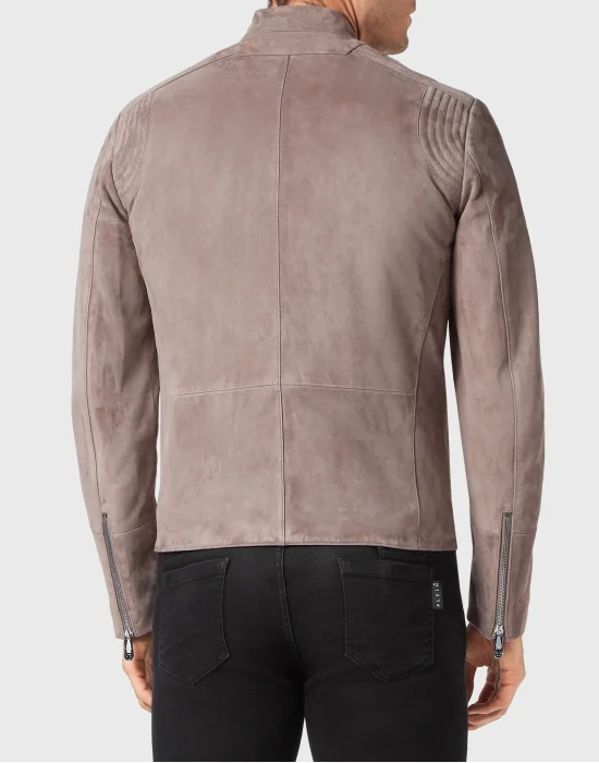 Suede Padded Jacket