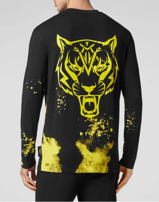 T-shirt Round Neck LS Tiger