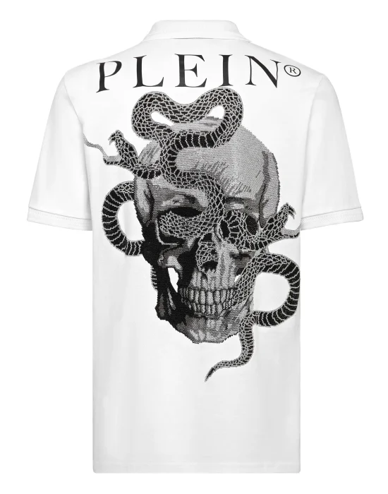 Slim Fit Polo shirt SS Snake