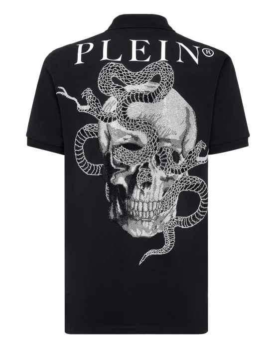 Slim Fit Polo shirt SS Snake