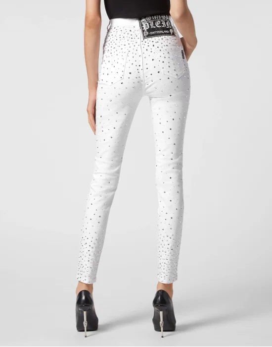 Denim Super High Waist Jegging Crystal Rain