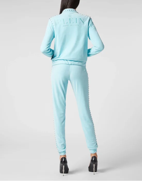 TRACKSUIT: ZIP-UP JACKET + JOGGING PANTS STONES