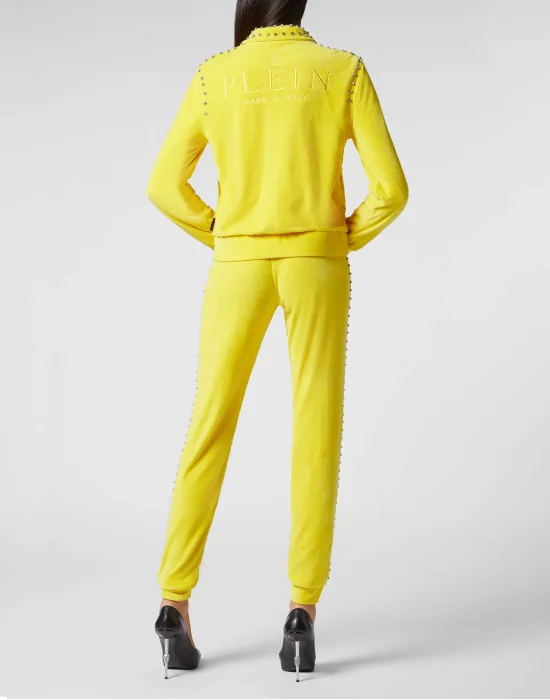 TRACKSUIT: ZIP-UP JACKET + JOGGING PANTS STONES
