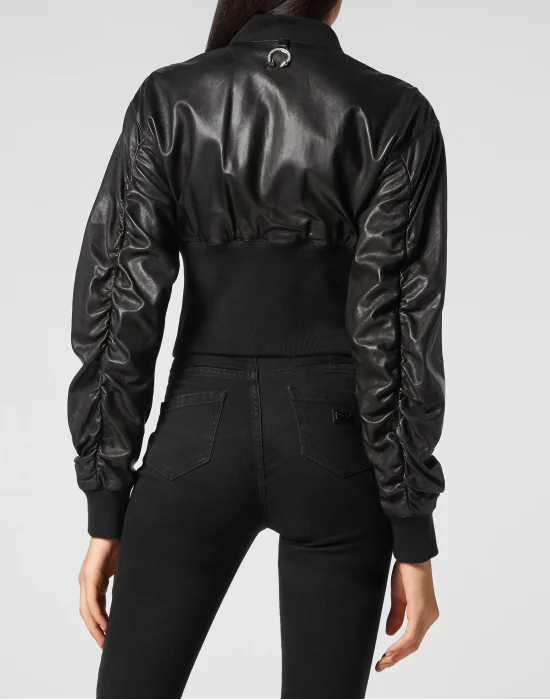 Leather Bomber