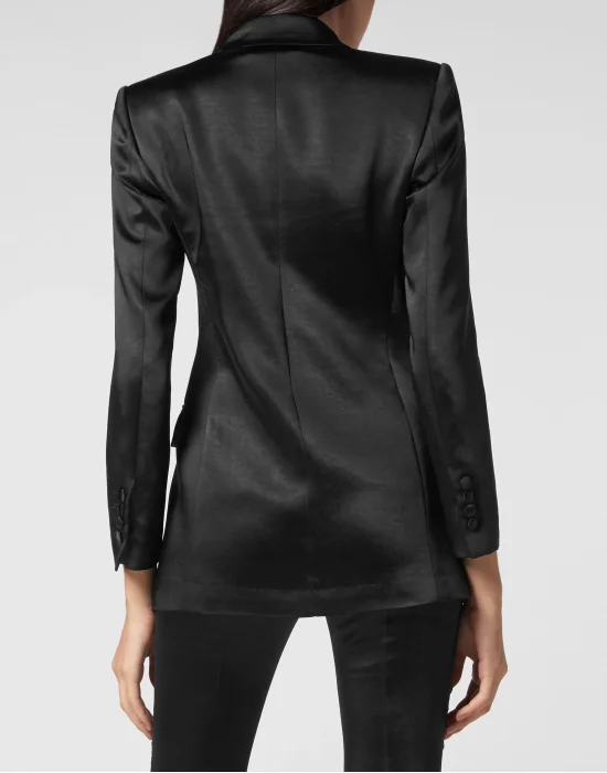 Satin Dandy Blazer