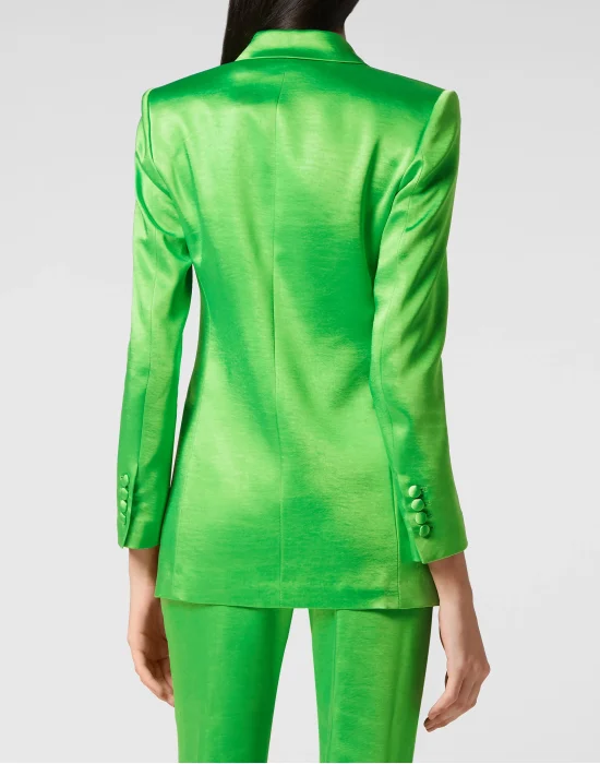 Satin Dandy Blazer